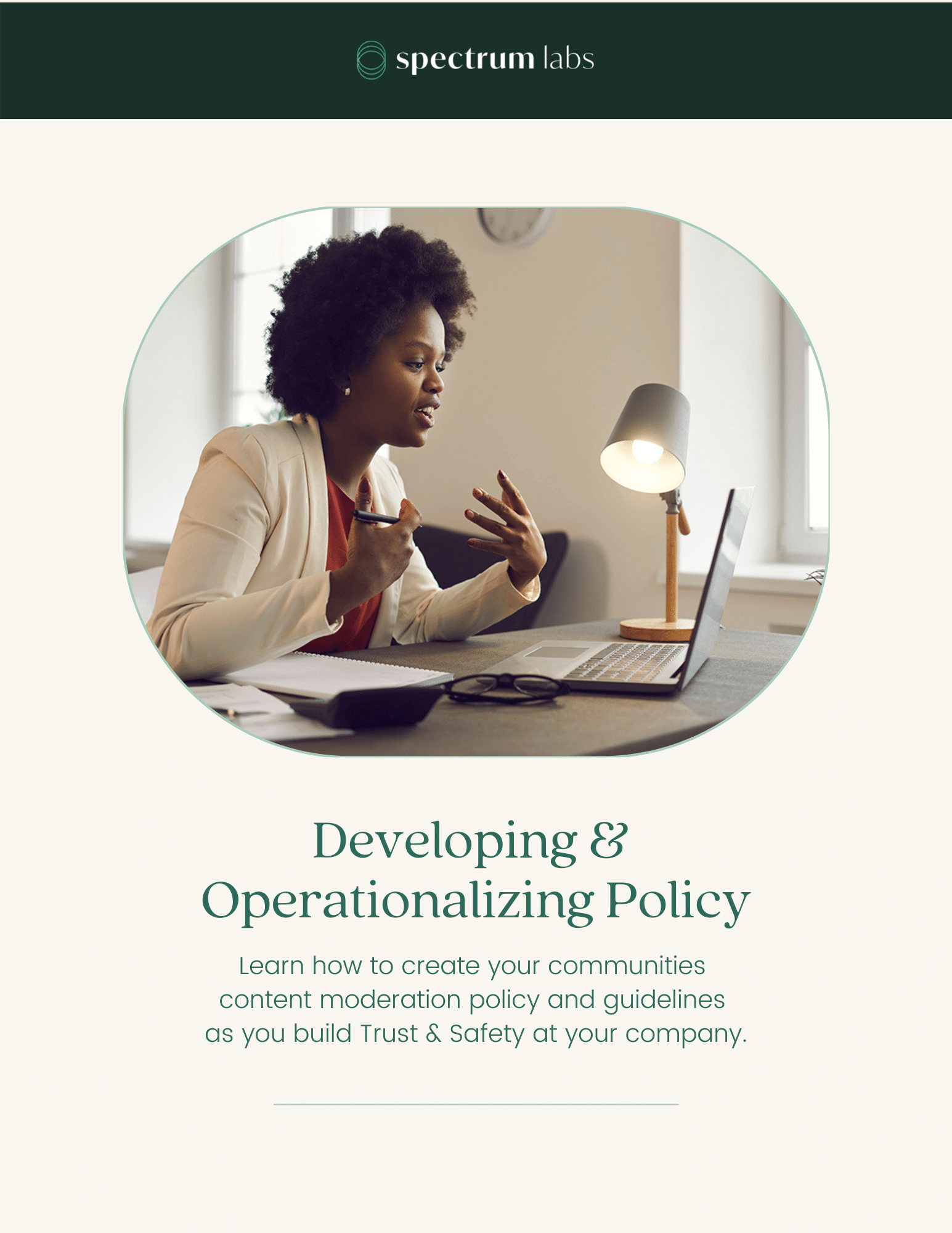 Developing & Operationalizing Policy Developing & Operationalizing Policy